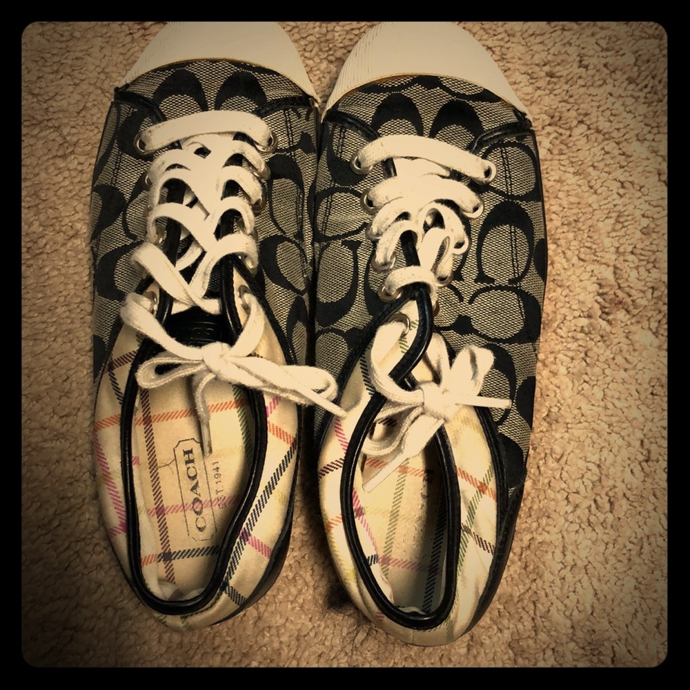 Coach tennis shoes